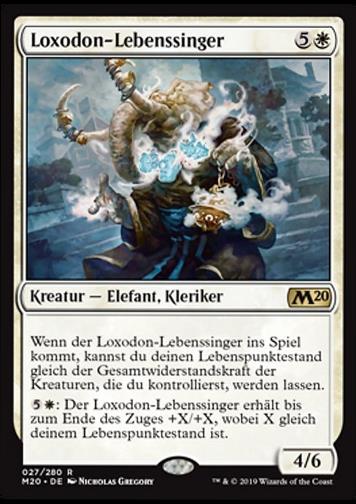 Loxodon-Lebenssinger (Loxodon Lifechanter)